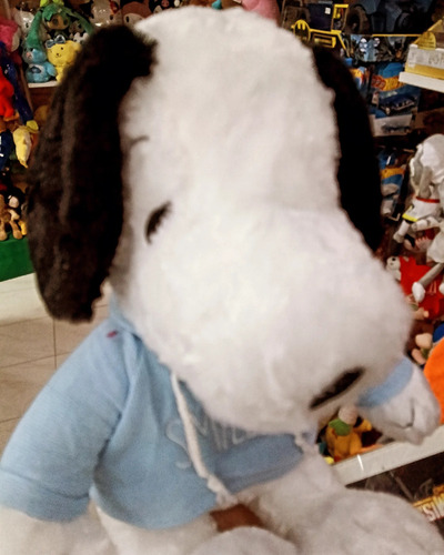 Peluche Personaje Snoopy Tamaño Grande Supertoys2 Lomas Blanco
