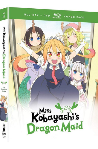 Miss Kobayashis Dragon Maid Serie Completa Blu-ray + Dvd