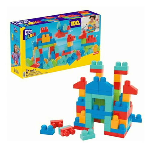 Mega Bloks Juguete De Construcción Caja De Bloques Grande
