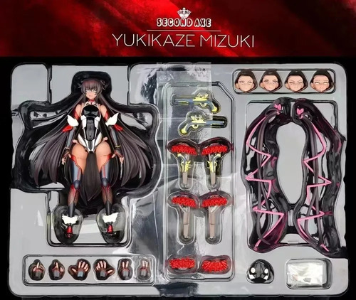 . Figura De Acción De Anime Yukikaze Mizuki Joint Movable