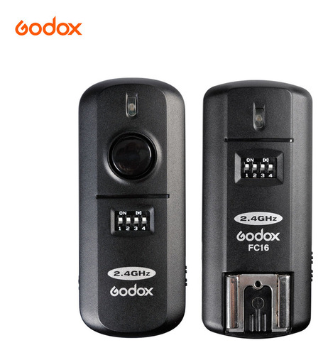 Flash Trigger Flash Channels 16 Fc-16 D5200 Godox Wireless
