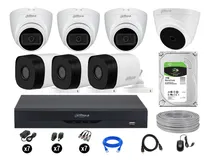 Comprar Cámaras Seguridad Dahua Kit 7 5mp + 1tb 03 Camaras Audio P2p