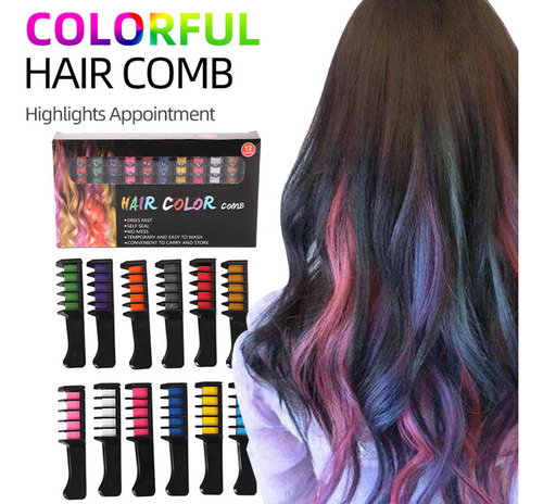 12 Peines Desechables Para Teñir El Cabello, Bricolaje,