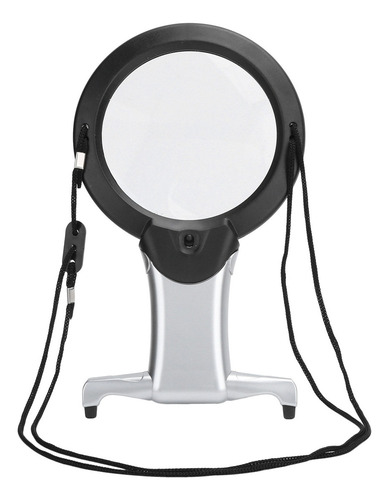 Lupa De Lectura Led Dual 26x Uso De Cuello De Mano