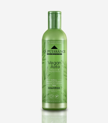 Imagen 2 de 8 de Shampoo Vegano Apta La Puissance Low Poo Curly X 300ml Pelo