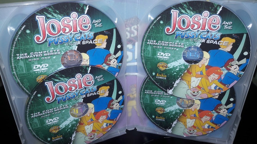 Box Dvd Josie E As Gatinhas No Espaço ( Completo )