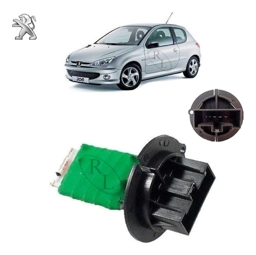 Resistencia Ar Condicionado Peugeot 206 2001 2002 2003