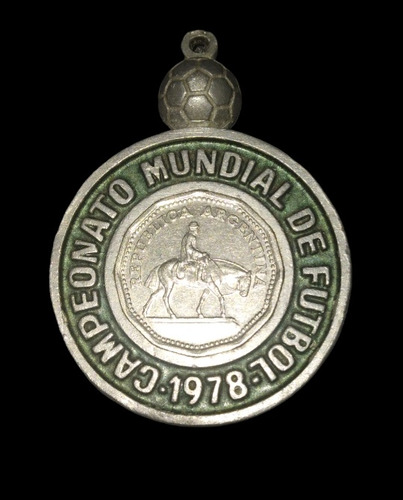 Souvenir Tipo Medalla Del Mundial Argentina 1978