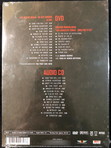 Kreator At The Pulse Of Kapitulation Live In Berlin Cd+dvd Versión Del Álbum Cd Live Album