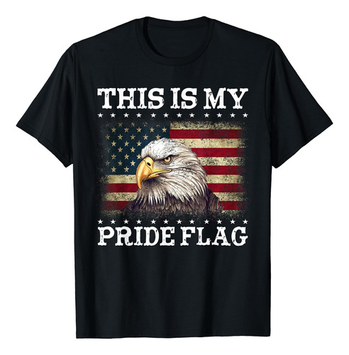 This Is My Pride Flag Usa American 4 De Julio Polera Patri