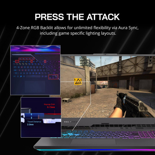 Laptop Asus Rog Strix G17 17.3 Qhd 240hz, Ryzen 9, 32gb