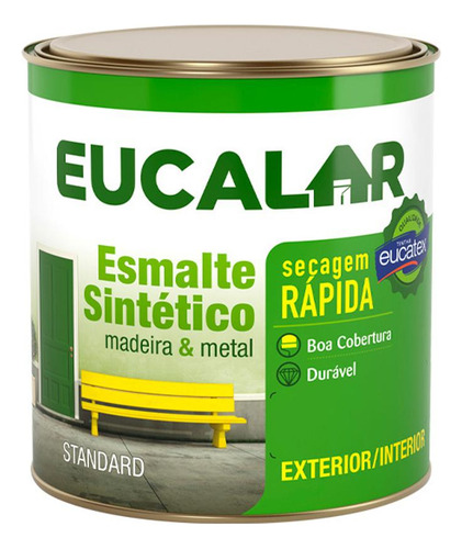 Esmalte Sintetico Eucalar 1/4 Marrom