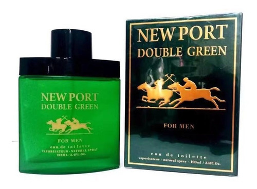 Perfume New Port Double Green 100ml 3.4fl.oz. Excelente