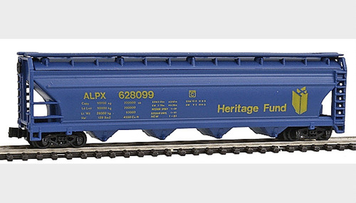 Vagon 55' Acf Centerflow Heritage Fund 55 Escala N 1:160