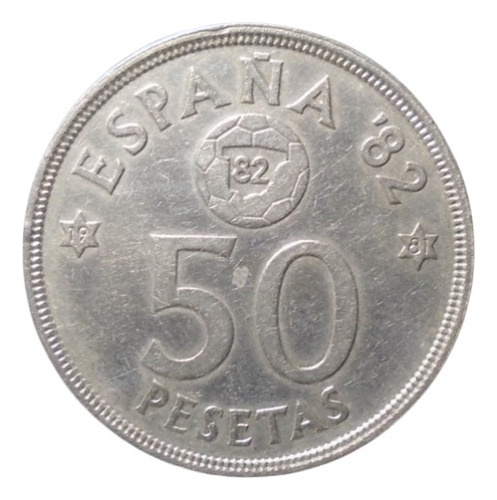 España 50 Pesetas 1980 Conm. Mundial España '82 Es#04