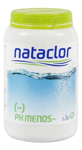 Regulador Para Pileta De Ph Menos 2 Kg Nataclor Rinde + Mm