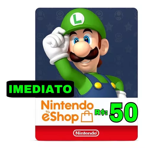Nintendo eShop - Gift Card Digital para Nintendo Switch