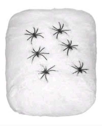 Telaraña Blanca Para Decoración Por Halloween