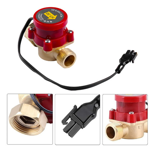 Interruptor De Sensor De Flujo De Bomba De Agua G1/2 110v