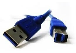 Cable Manhattan Usb 3.0 Am/bm Azul 1m