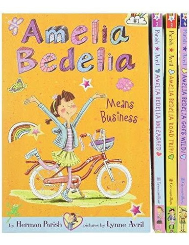 Book : Amelia Bedelia Chapter Book 4-book Box Set Books 1-4