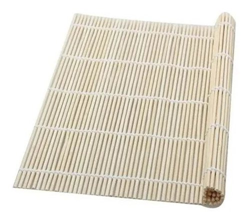 Esterilla Para Elaborar Sushi Bamboo 23x23cm 