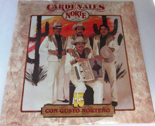 Los Cardenales Del Norte - Con Gusto Norteño Nuevo Lp