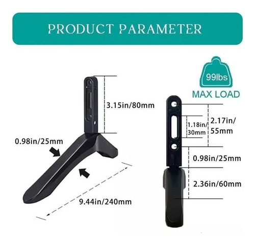 Universal Base Support For 32 A 65 Pulgadas Lcd Tv