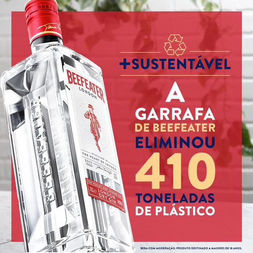 Gin London Dry 750ml Beefeater Clássico