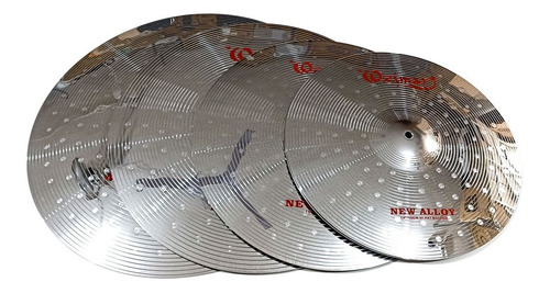 Ozimar Set De Platillos Hi Hats 14 Crash 16 Crash 18 Ride 20