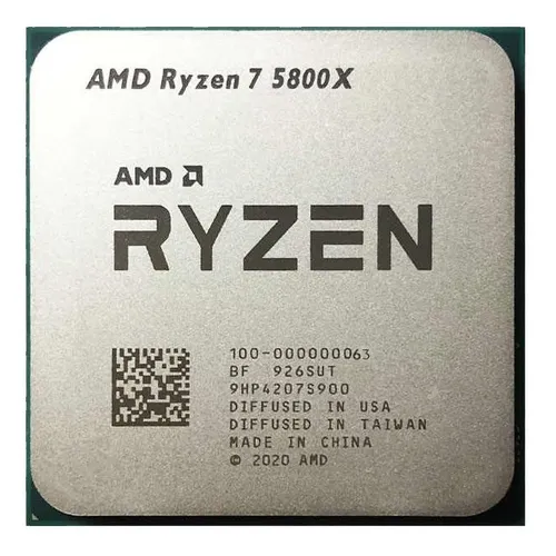 Procesador gamer AMD Ryzen 7 5800X 100 100000063WOF de 8 n cleos y