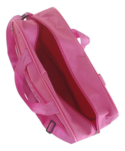 Bolsa Para Enfermagem Com Alça De Mão E Ombro Cor Rosa