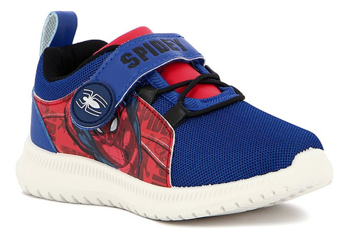 Marvel Spiderman Deportivo Velcro En Mesh