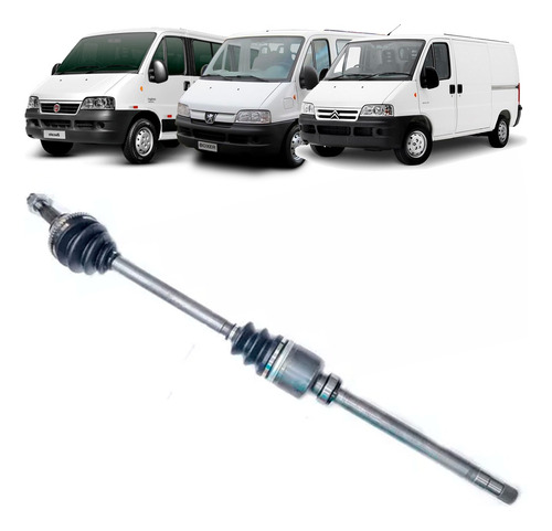 Eixo Homocinetico L/d Ducato Boxer Jumper 2.3 2.8t Aro 15