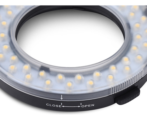Flash Led Luz De Flash De Anillo De Plástico Con Adaptador