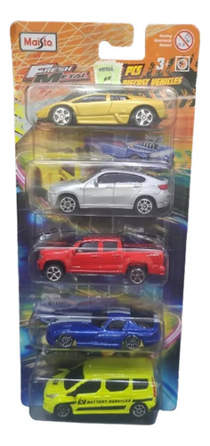 Auto Autito X5 Fresh Metal Colección 1/64 Maisto Color Modelo 1