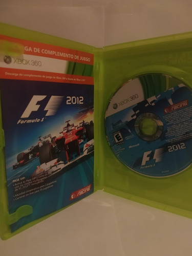F1 2012 - Xbox 360 - Fisico - Rapido