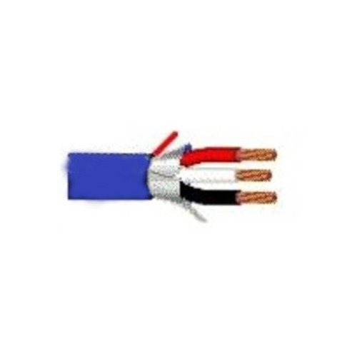 Cable Belden Azul Cmg Calibre 18awg 3 Conductores 100% Cobre