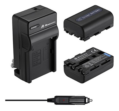 Sony Batería Reemplazo 2u. + Cargador Videocámara / Cámara