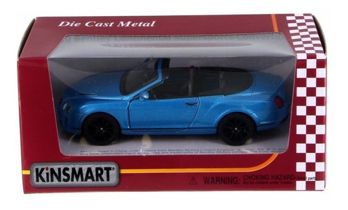 Carro A Escala Kinsmart (5353wbu) Modelo: 2010 Bentley