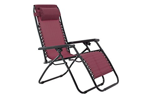 Silla Cero Gravedad, Burgundy