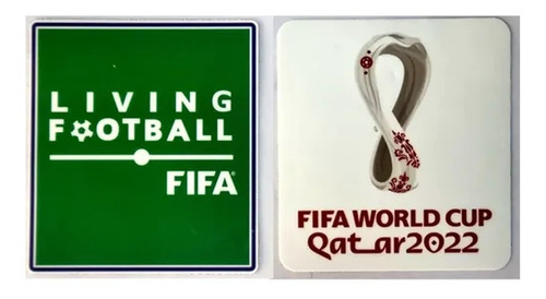 Kit Patch Fifa Living Football Copa Mundo Qatar 2022