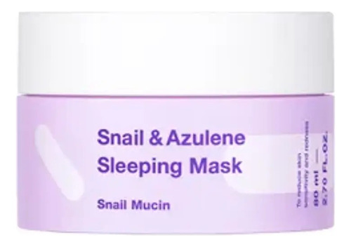 Tiam Azulene Sleeping Mask - Crema Reparadora Antirojeces 