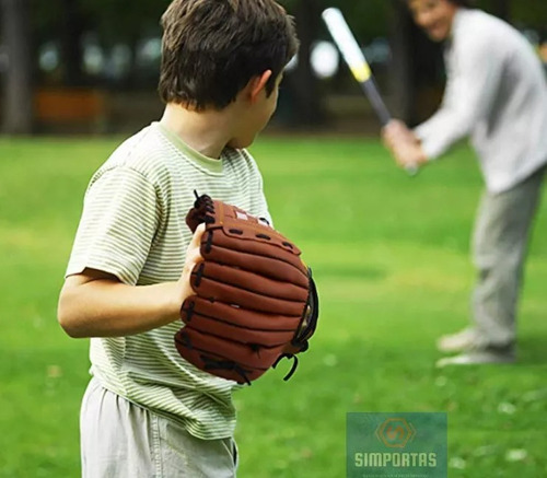 Guante De Beisbol Para Adulto Y Niños Medidas Deporte 