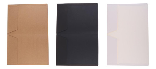 Carpetas De Archivos De Papel Kraft 2 Piezas