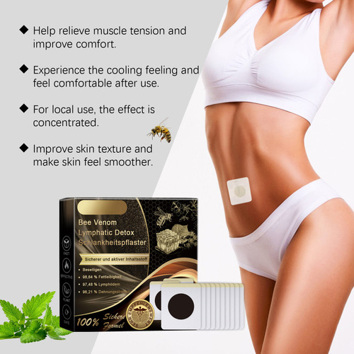 100 Set Bee Venom Extract Patch For Body Shaping