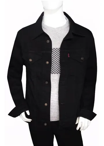 Chaqueta Jean Negra MercadoLibre