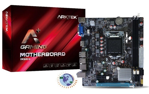 Motherboar Arktekchip Intel Ak-h61m Ddr3 Usb2.0 Hdmi Nuevo