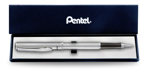 Bolígrafo Elegante Pentel Sterling K600 Metálico Tinta Gel