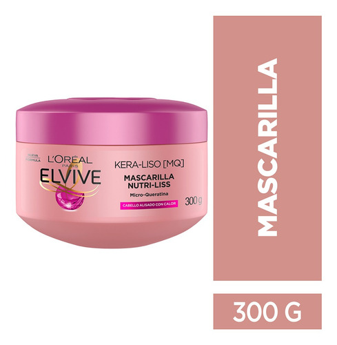 Mascarilla Elvive Keraliso Micro Queratina 300g